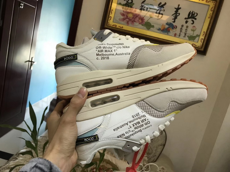 Authentic Nike Air Max 1 Off-White BespokeIND